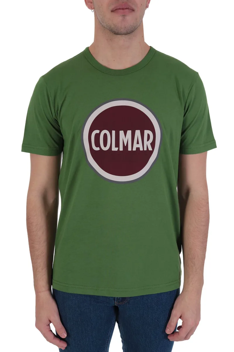 COLMAR T-SHIRT FRIDA REGULAR FIT BIG LOGO ΠΡΑΣΙΝΟ
