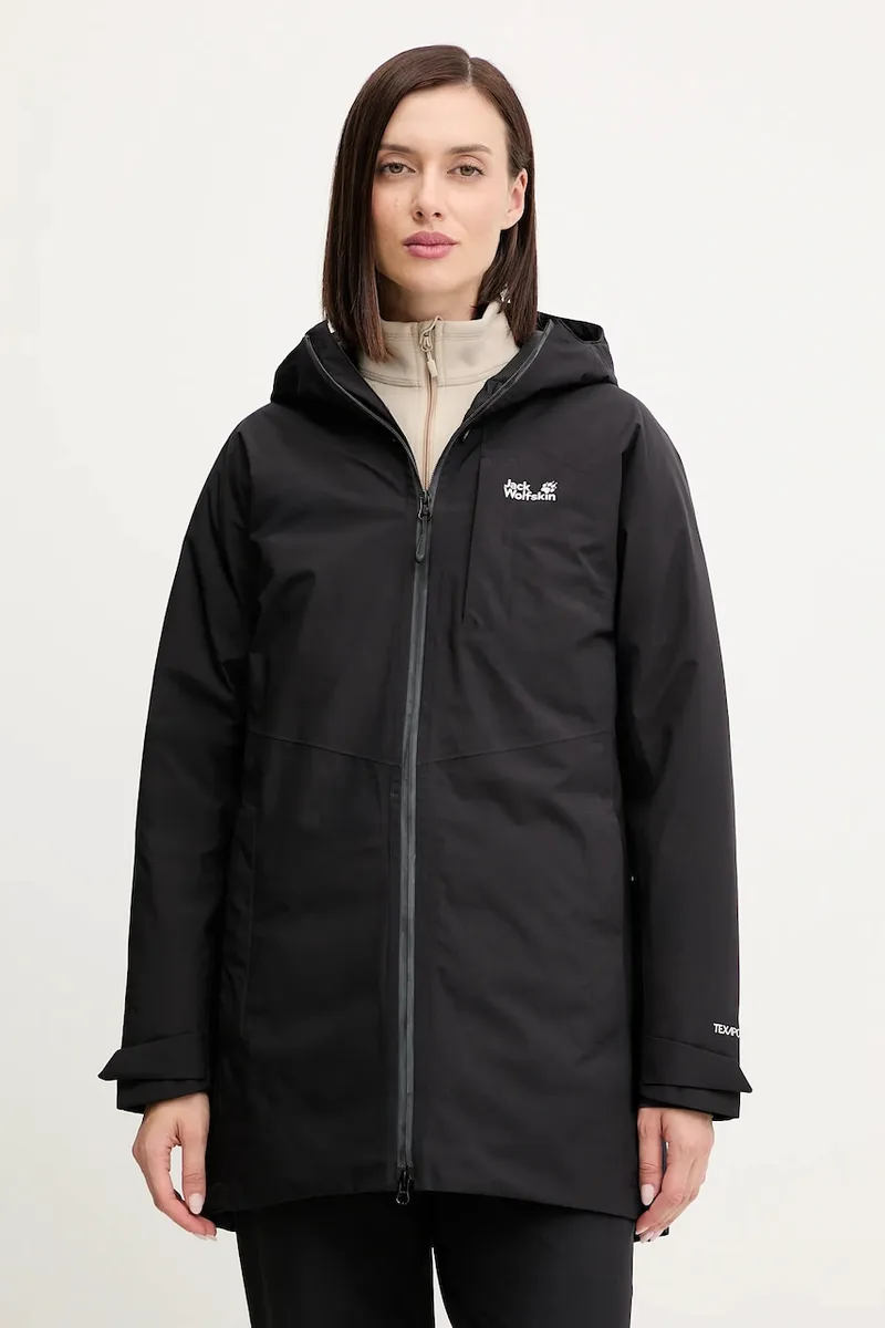 Μπουφάν με επένδυση από πούπουλα Jack Wolfskin ICECAPE