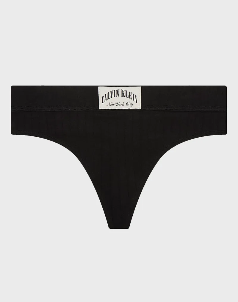CALVIN KLEIN THONG LV00QF8711-UB1 Black