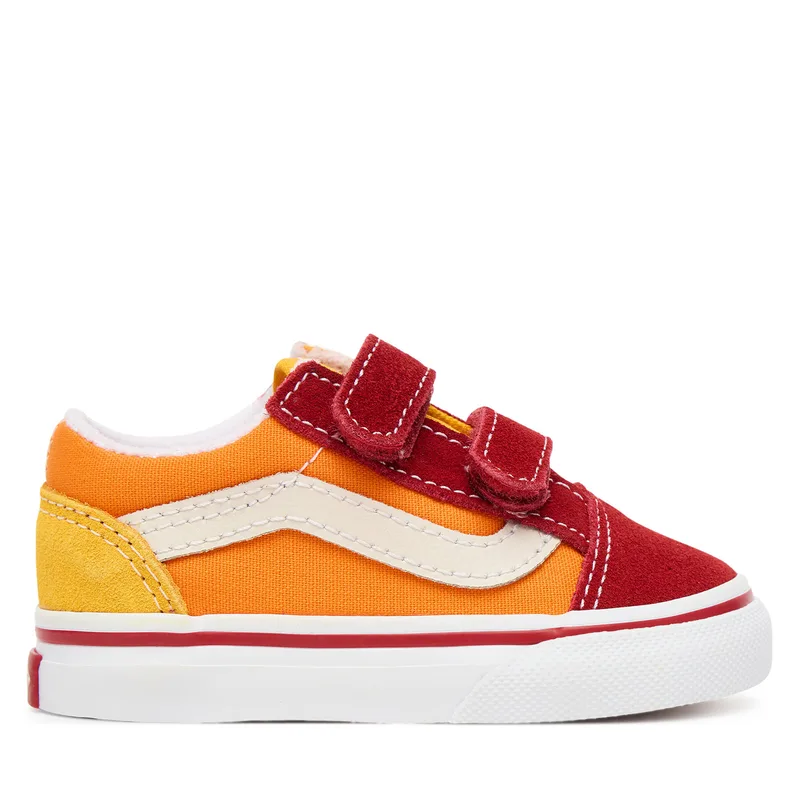Πάνινα παπούτσια Vans Old Skool V Retro VN000CTG4481 Πορτοκαλί