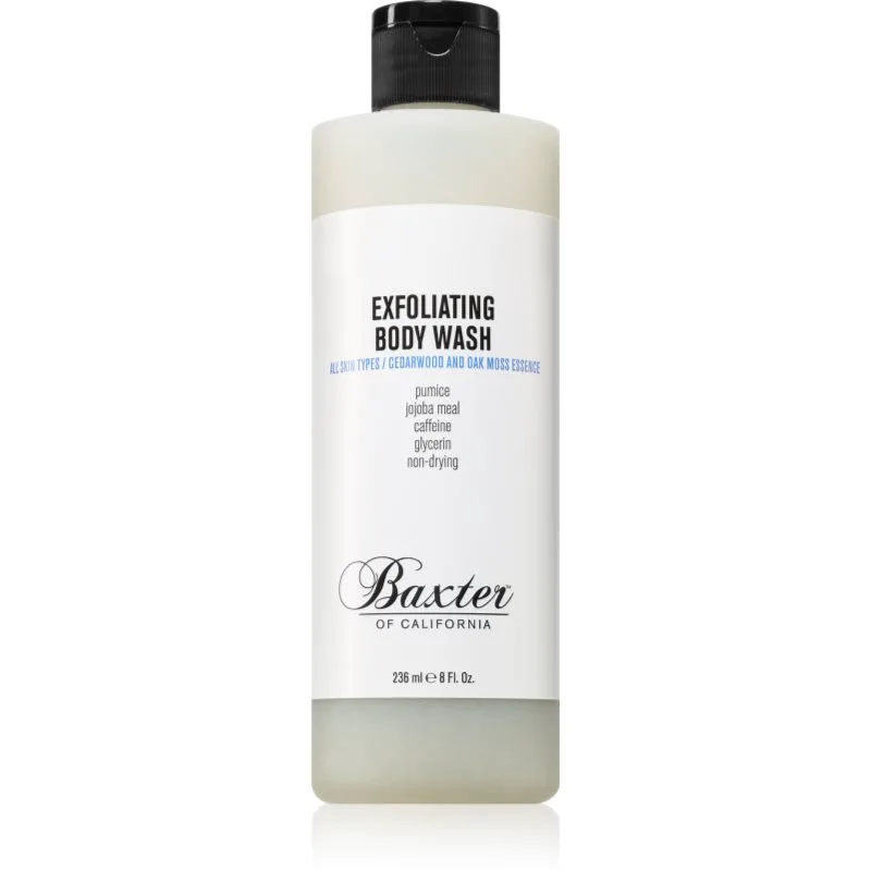 Baxter of California Exfoliating Body Wash απολεπιστικό τζελ για μπάνιο 236 ml