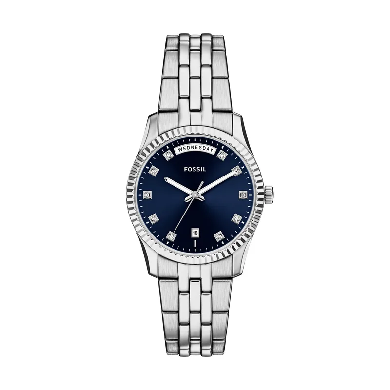 Ρολόι Fossil Scarlette ES5457 Ασημί