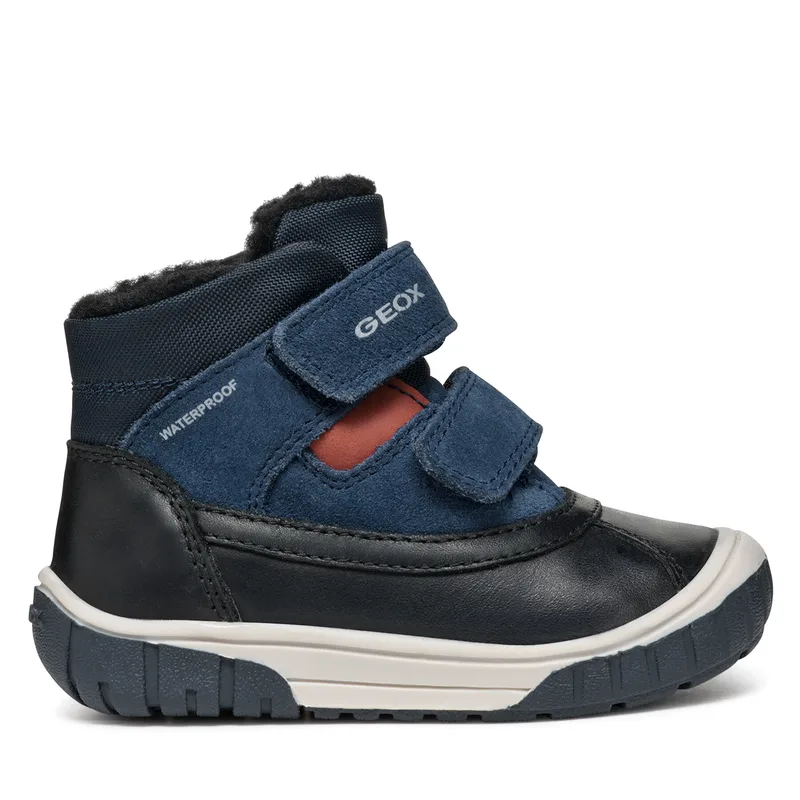 Μπότες Geox B Omar Boy Wpf B462DC 022FU C4429 M Μαύρο