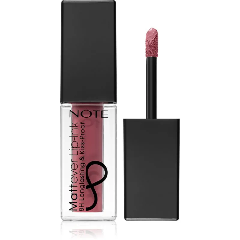 Note Cosmetique Mattever Υγρό ματ κραγιόν 07 Mouve On 4,5 ml