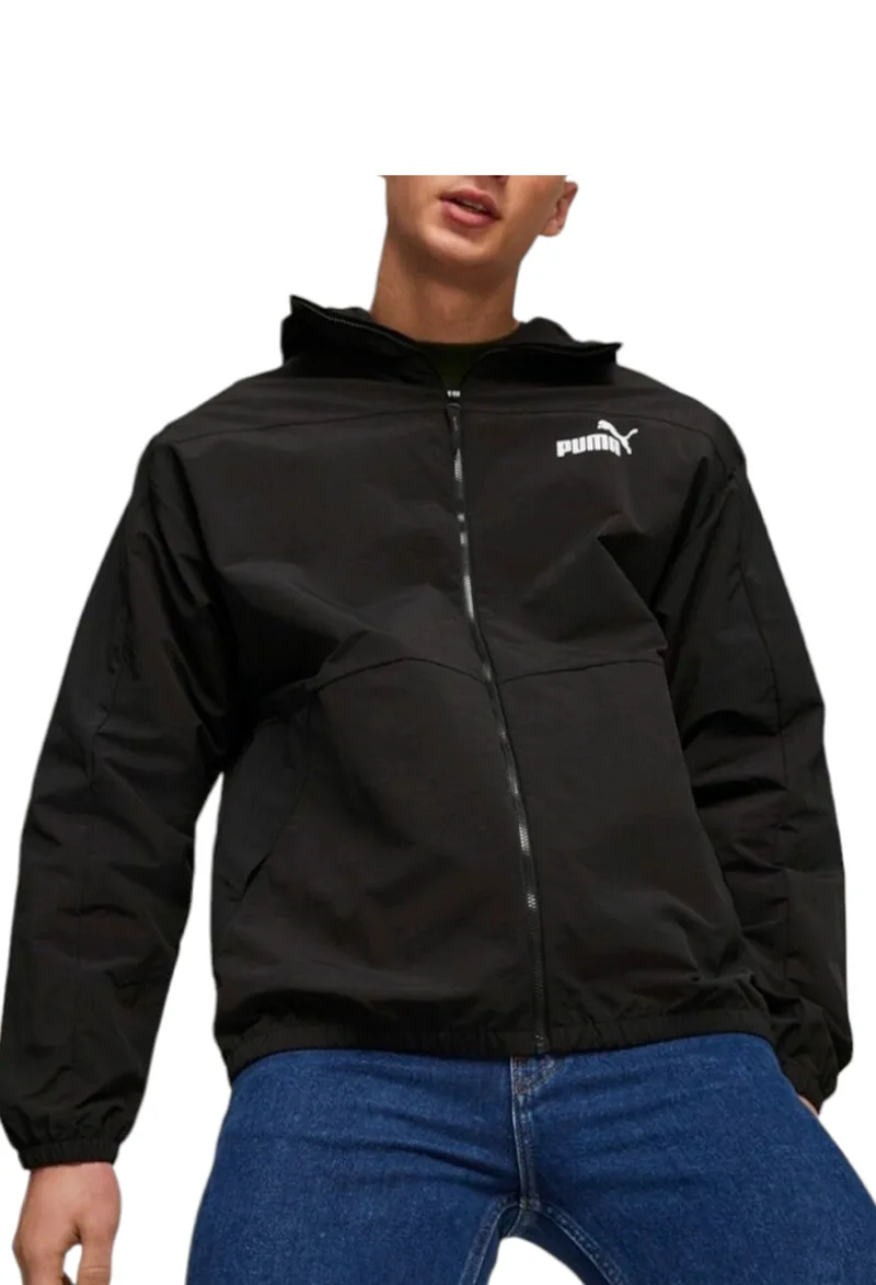 Μπουφάν Puma Hooded Windbreaker 675387-01 Ανδρικό