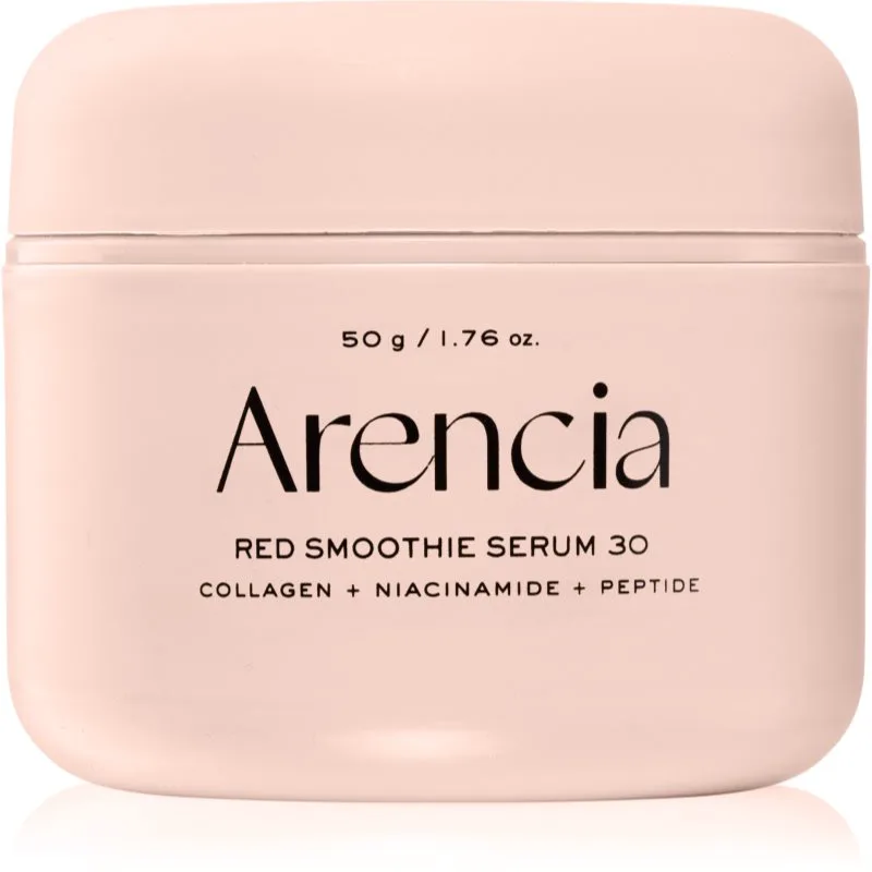 Arencia Red Smoothie Serum 30 ορός προσώπου για μείωση των σημαδιών της γήρανσης νύχτας 50 γρ