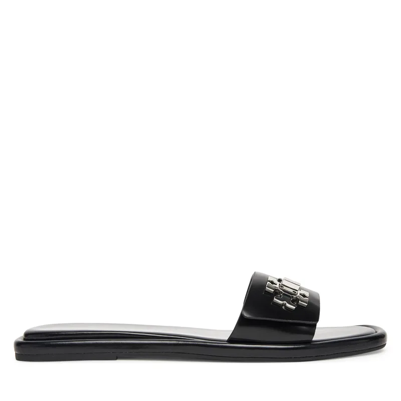 Παντόφλες Tory Burch T Lock Slide 164676 Μαύρο