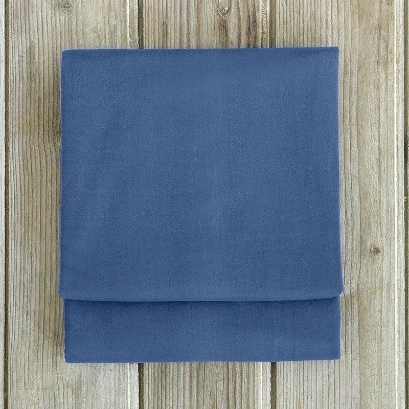 Σεντόνι Μεμονωμένο King Size 270X280 Nima Unicolors Dark Denim Χωρίς Λάστιχο (270x280)