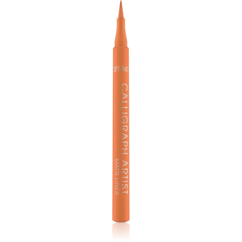 Catrice Calligraph Artist Matte Λάινερ ματιών με ματ αποτελέσματα απόχρωση 050 · Setting Sun 1,1 ml
