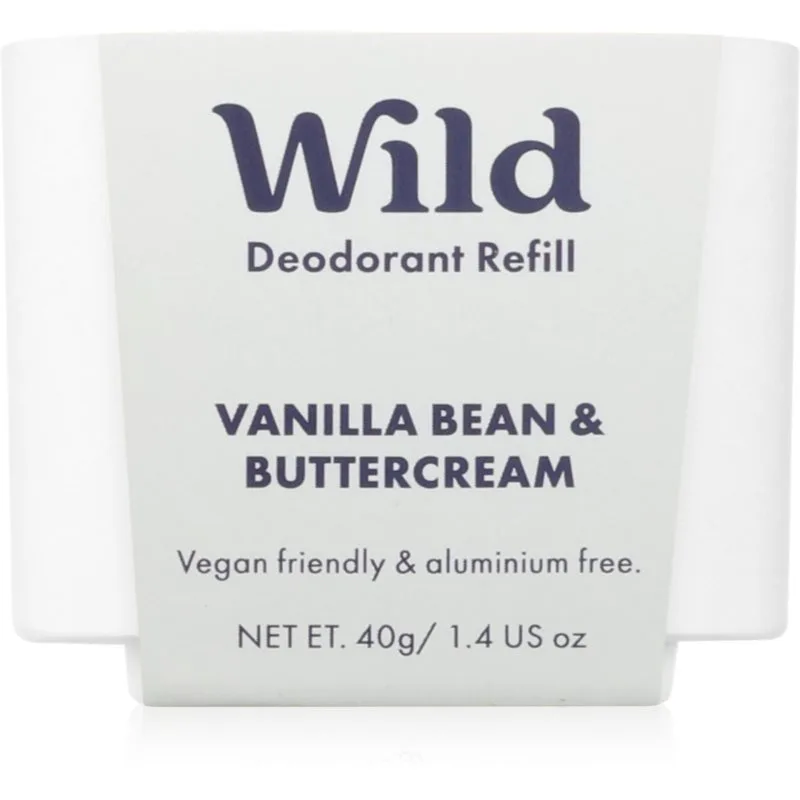 Wild Vanilla Bean Buttercream Refill στερεό αποσμητικό ανταλλακτικό 40 γρ