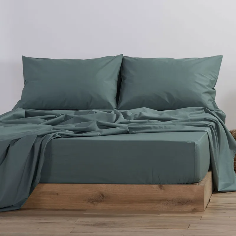 Σεντόνι Μεμονωμένο Μονό 100X200+30 Nef Nef Basic 1172-Green Με Λάστιχο (100x200+30)