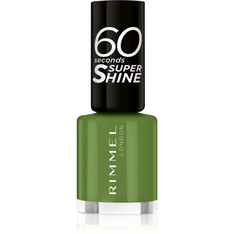 Rimmel 60 Seconds Super Shine βερνίκι νυχιών απόχρωση 880 Grassy Fields 8 ml