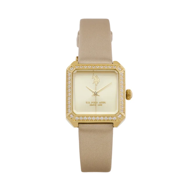 Ρολόι U.S. Polo Assn. Brigitte USP8478YG Χρυσό