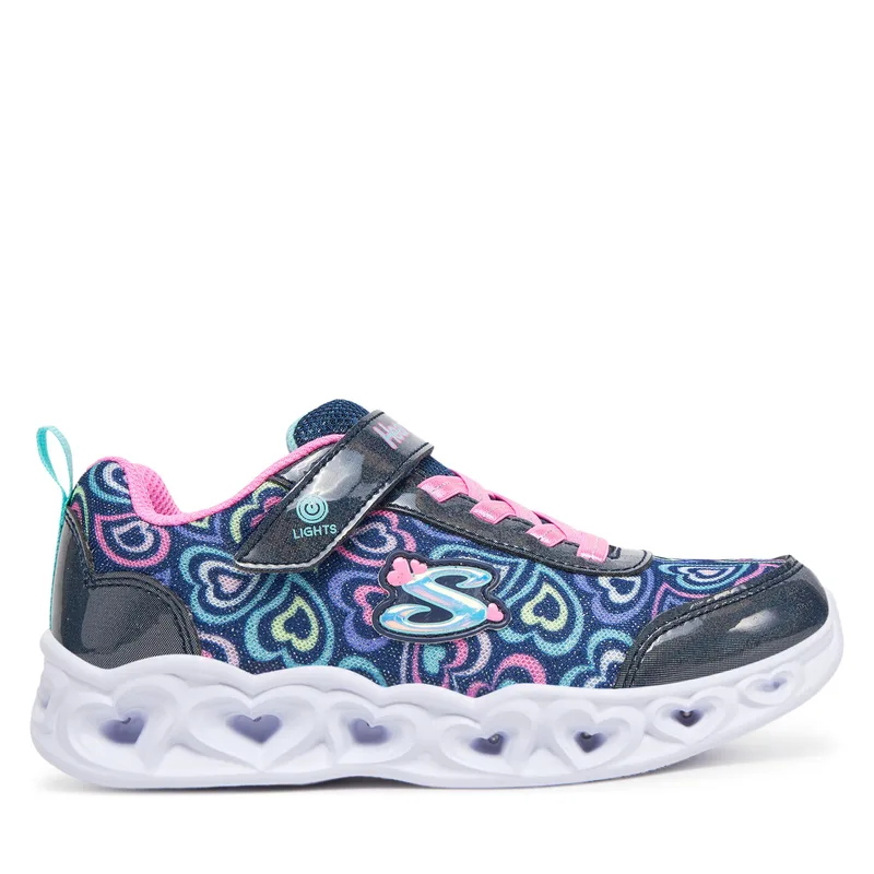Αθλητικά Skechers Heart Lights-Boogie Love 303257L/NVMT Σκούρο μπλε