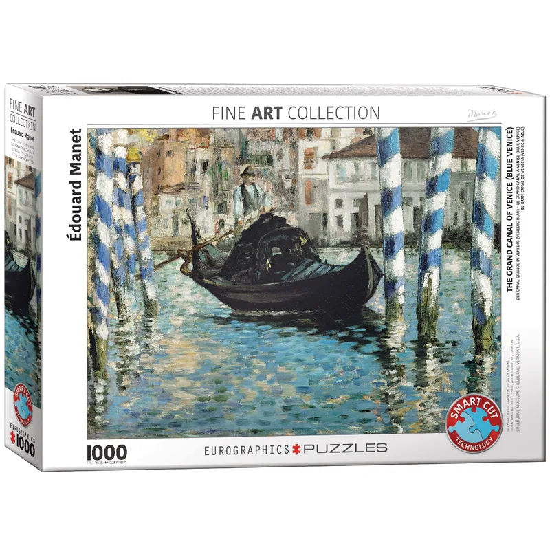 Puzzle 1000τμχ he Grand Canal of Venice (Blue Venice) by Edouard Manet
