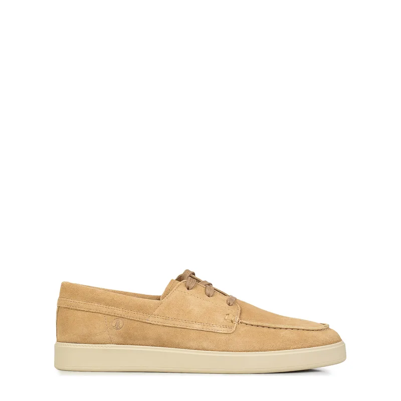 Δετά ανδρικά Clarks Μπεζ 26186187 Lockford Boat 262