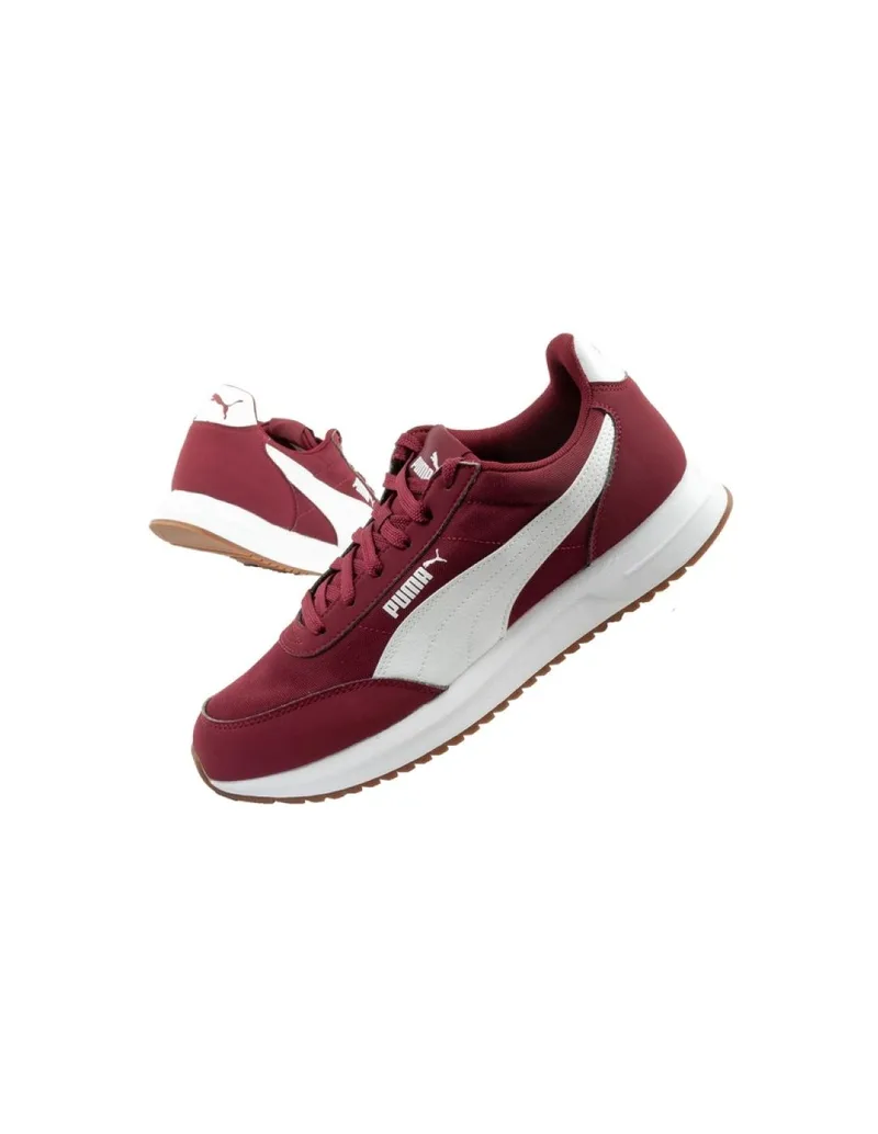 Puma sports shoes sneakers men's R78 Lightwind comfortable fashionable burgundy