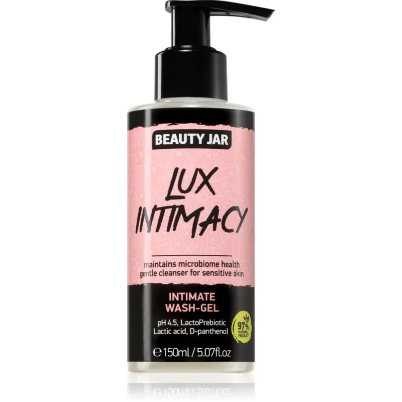 Beauty Jar Lux Intimacy απαλό τζελ προσωπικής υγιεινής 150 ml