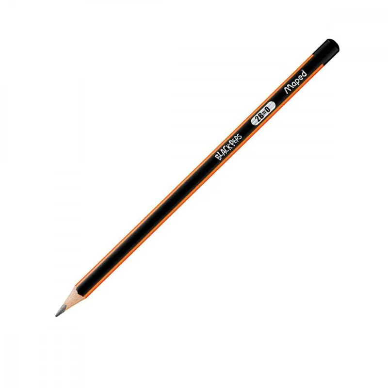 Μολύβι Maped Ξύλινο 2B=0 Black Pep’s 850022