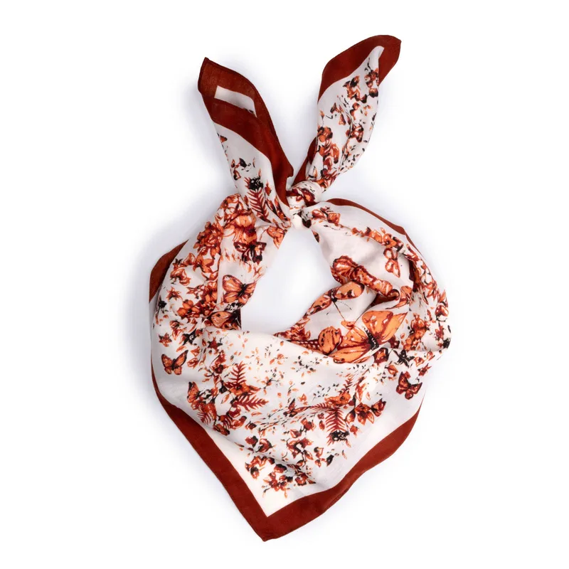 Φουλάρι με floral print