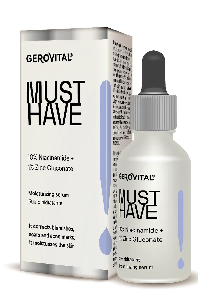Must Have Ορός Άμεσης Ενυδάτωσης 10% Niacinamide Β3 + 1% Zinc Gluconate 30ml