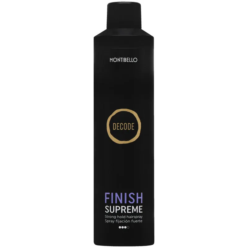 Montibello Decode Finish Supreme Hairspray 400ml