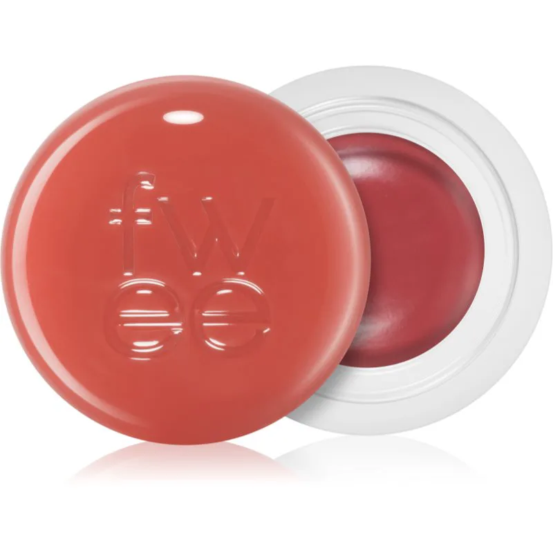 fwee Lip&Cheek Blurry Pudding Pot βάλσαμο για χείλη και μάγουλα με χρώμα απόχρωση RS05 Film (Faded Moment) 5 γρ