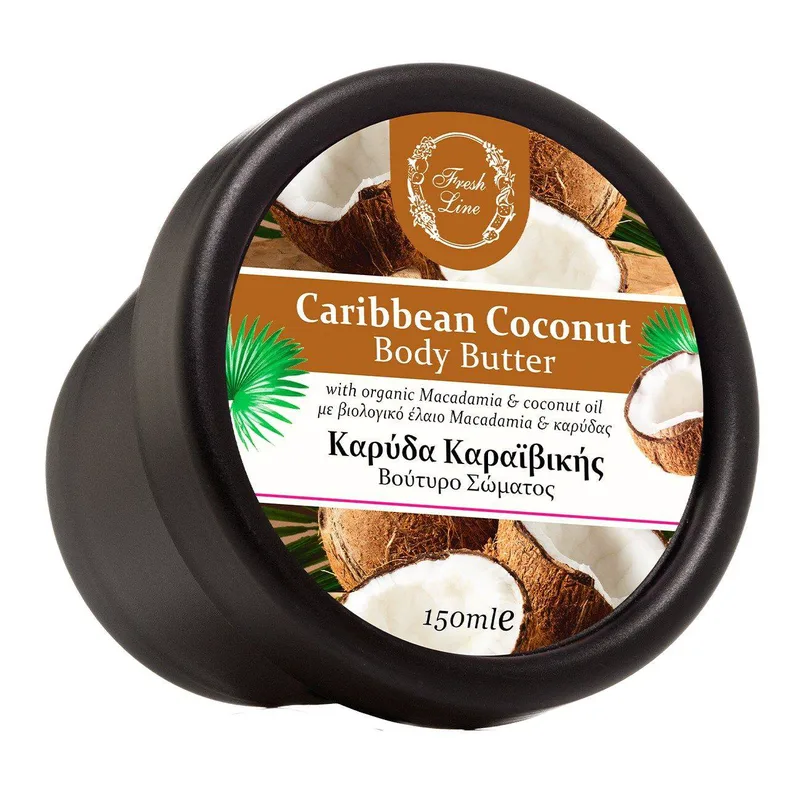 Fresh line Caribbean Coconut Βούτυρο Σώματος 150ml