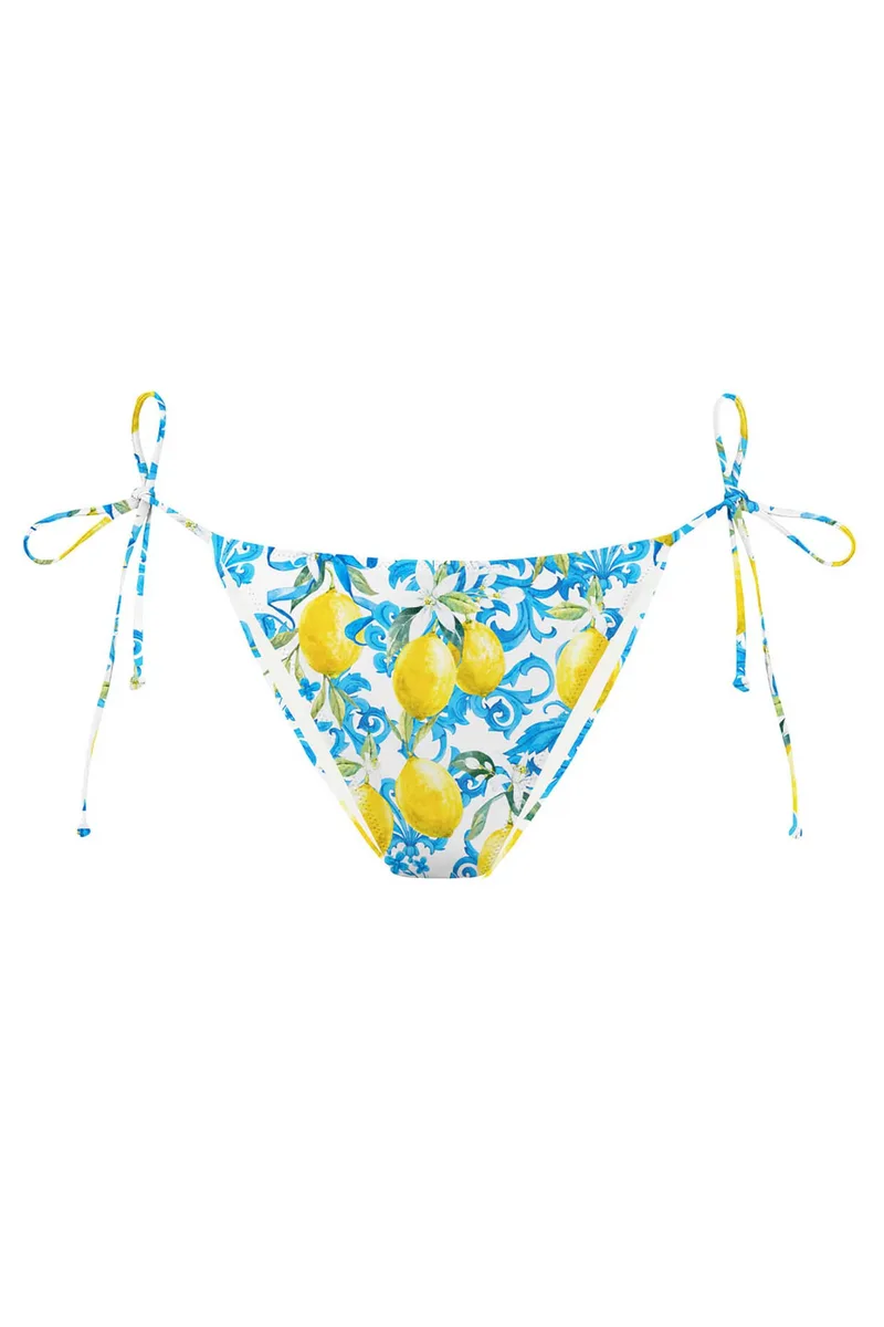 MC2 Saint Barth γυναικείο μαγιό μπικίνι σλιπ "Virgo" - VIR0001-09384L Γαλάζιο