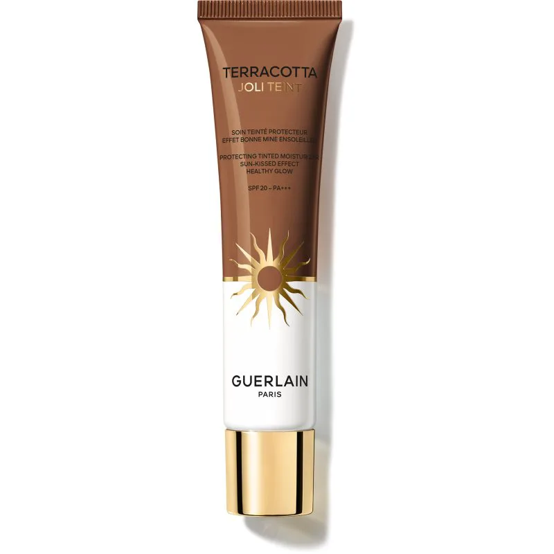 GUERLAIN Terracotta Joli Teint Protecting Tinted Moisturizer λαμπρυντικό μεικ απ για φυσική εμφάνιση SPF 20 απόχρωση 50 Bronze 30 ml