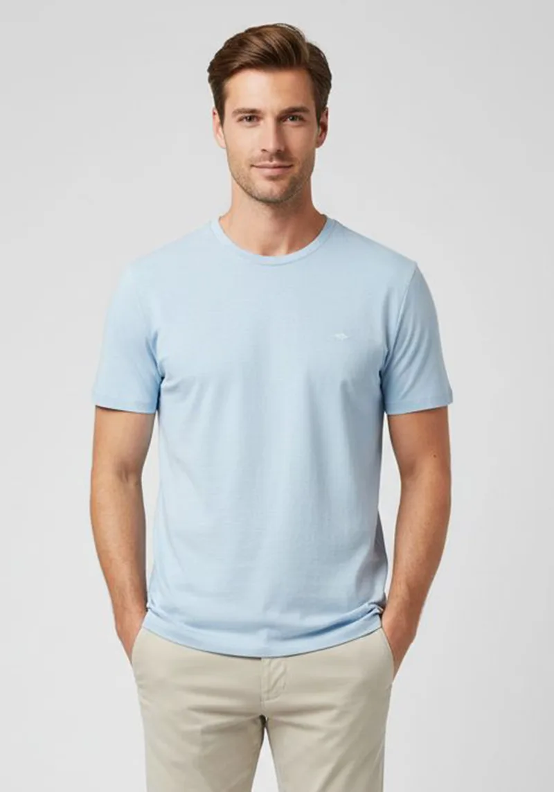 Fynch Hatton T Shirt της σειράς Basic - 1504 1804 607 Summer Breeze