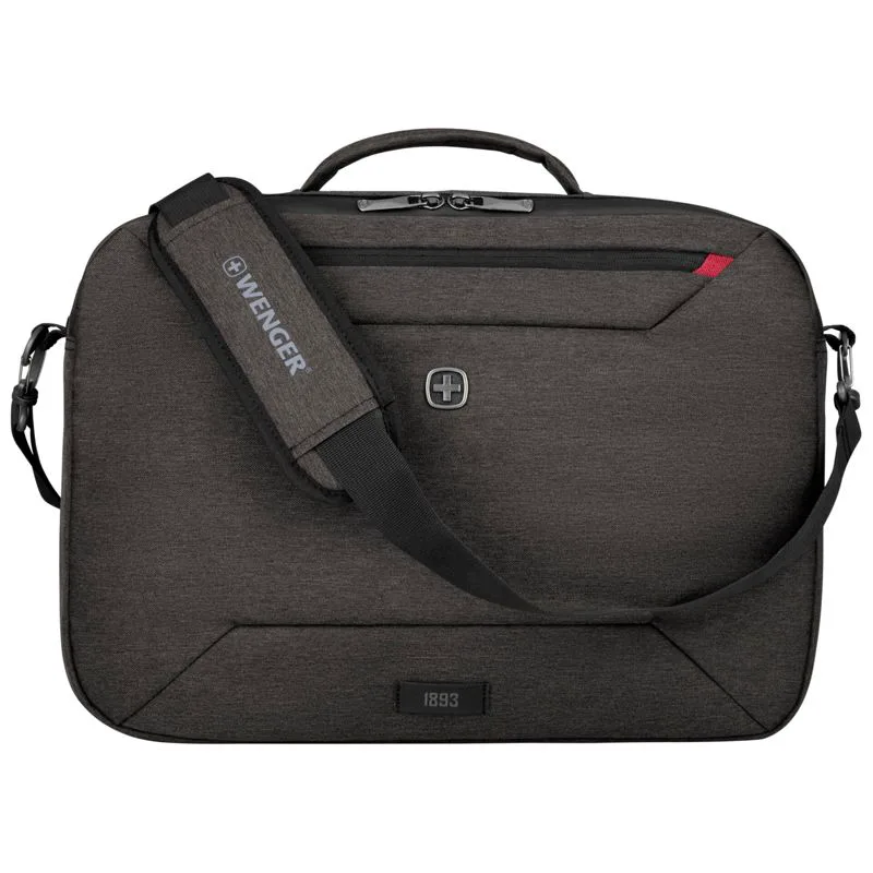 Wenger MX Commute Laptop Bag incl. Backpack Straps 16 grey
