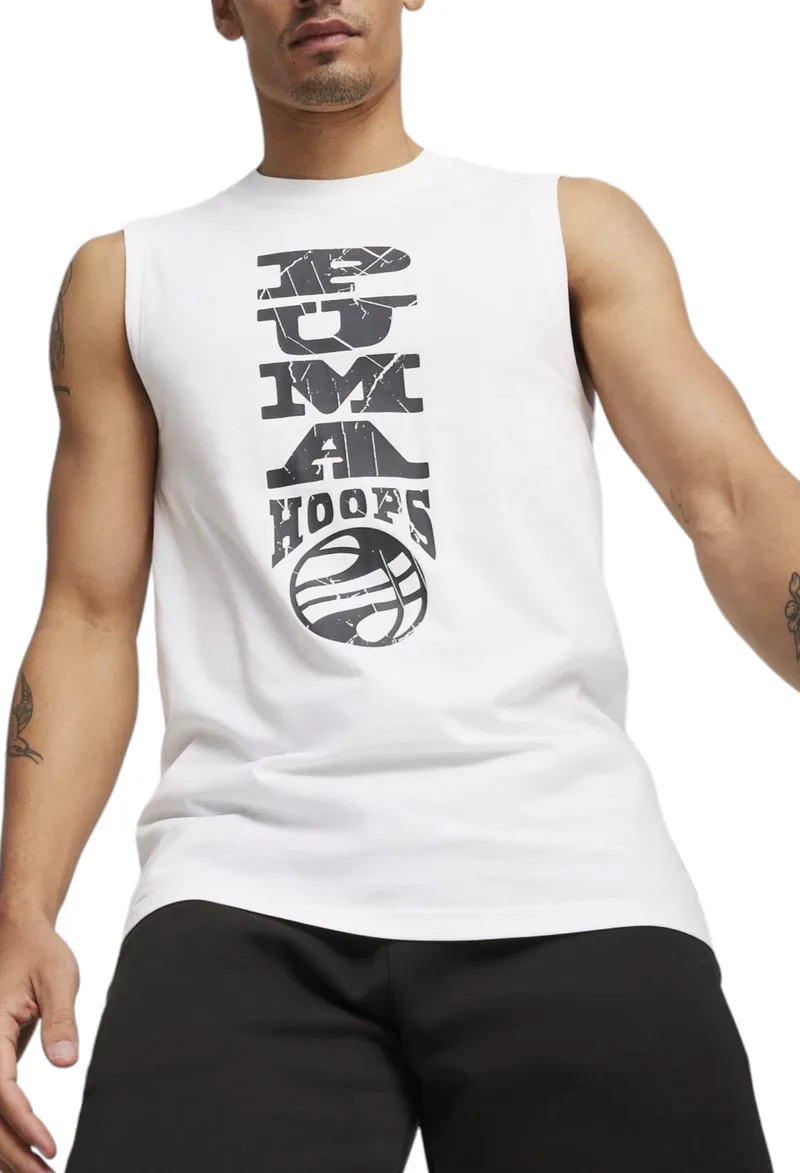 Μπλούζα Κοντομάνικη Puma The Hooper Tank 624829-02 Ανδρικό