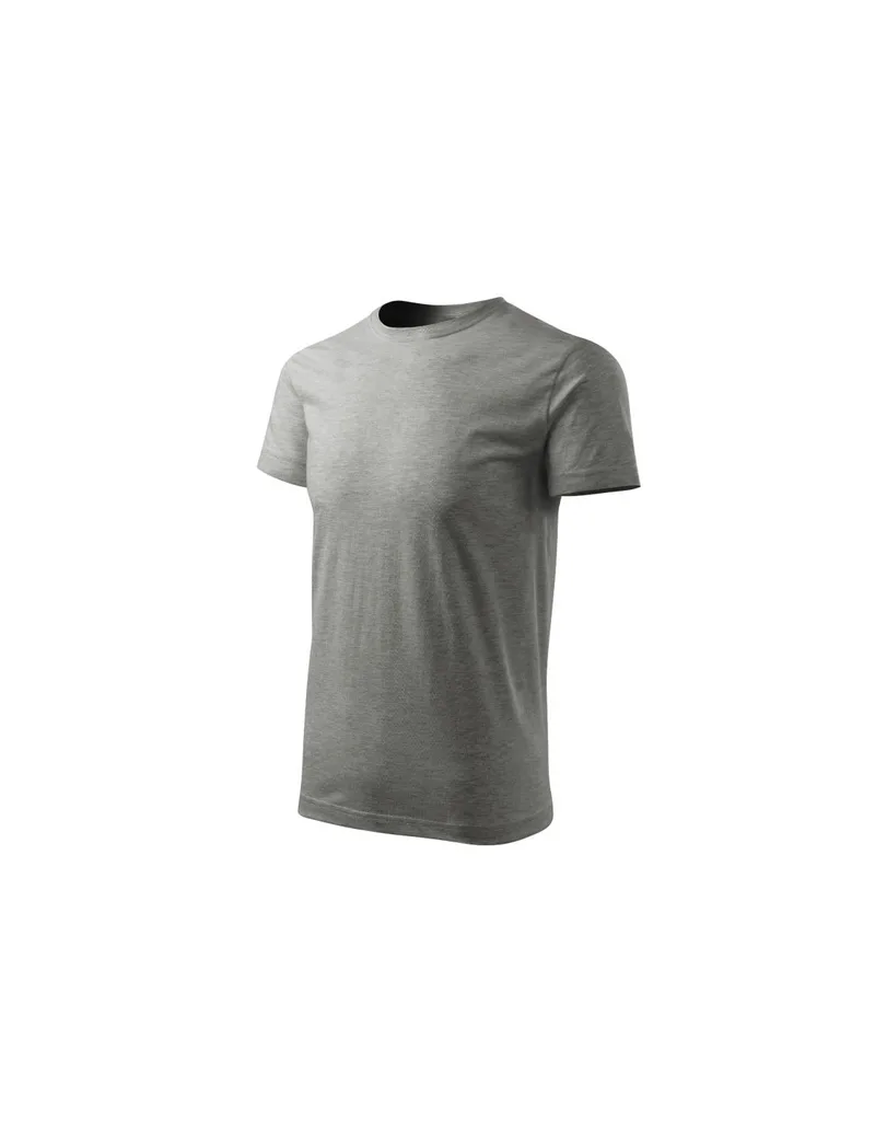 Malfini Basic Ανδρικό Διαφημιστικό T-shirt Κοντομάνικο σε Γκρι Χρώμα MLI-F2912
