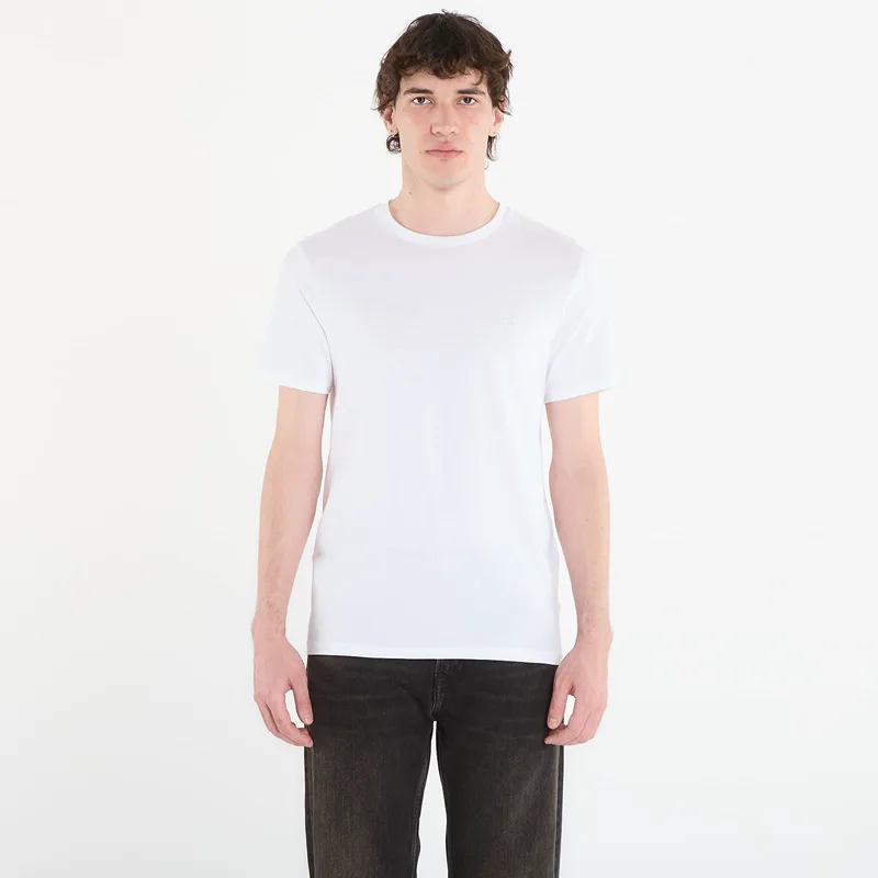 T-shirt Calvin Klein Ss Slim Stretch Cotton Crewneck Tee Bright White M