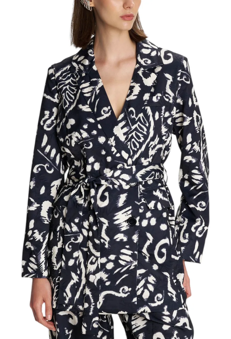 Σακάκι Ale Με Abstract Print 8921493-BLACK Γυναικείο