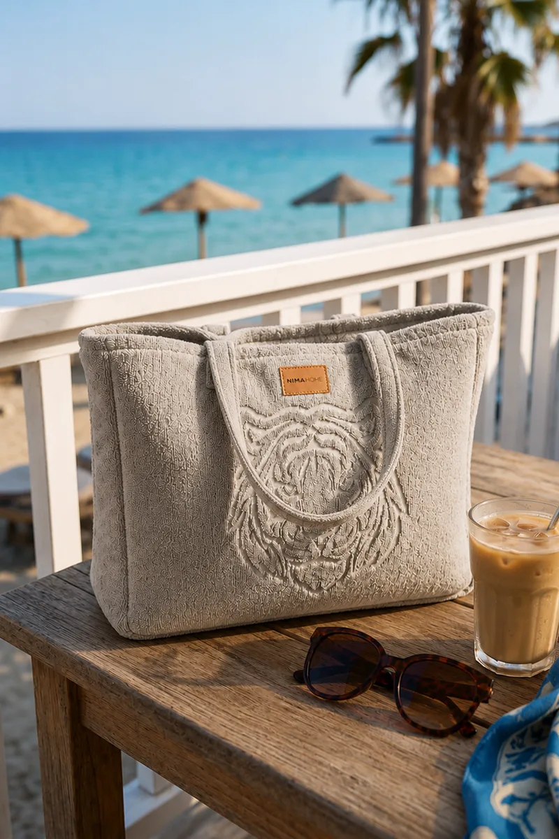 Τσαντα Θαλασσης Keya Jacquard Nima 60x0x46cm Μονόχρωμο