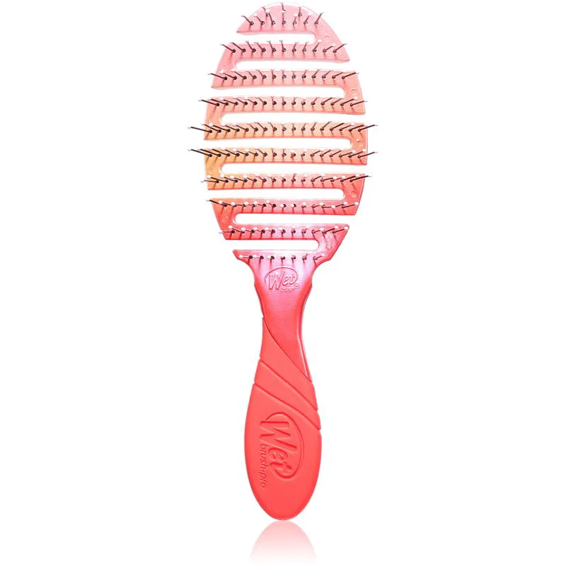 Wet Brush Flex Dry βούρτσα για τα μαλλιά για εύκολο χτένισμα μαλλιών Coral ombre 1 τμχ