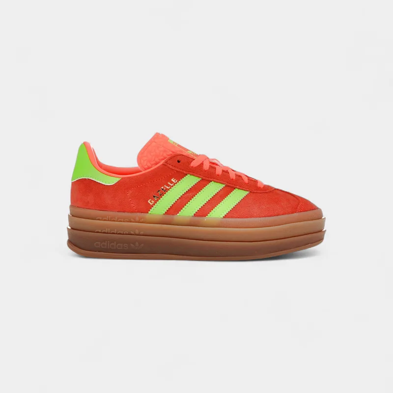 Xαμηλά Sneakers adidas Gazelle Bold Solar Πορτοκαλί Solar Green (Women's)