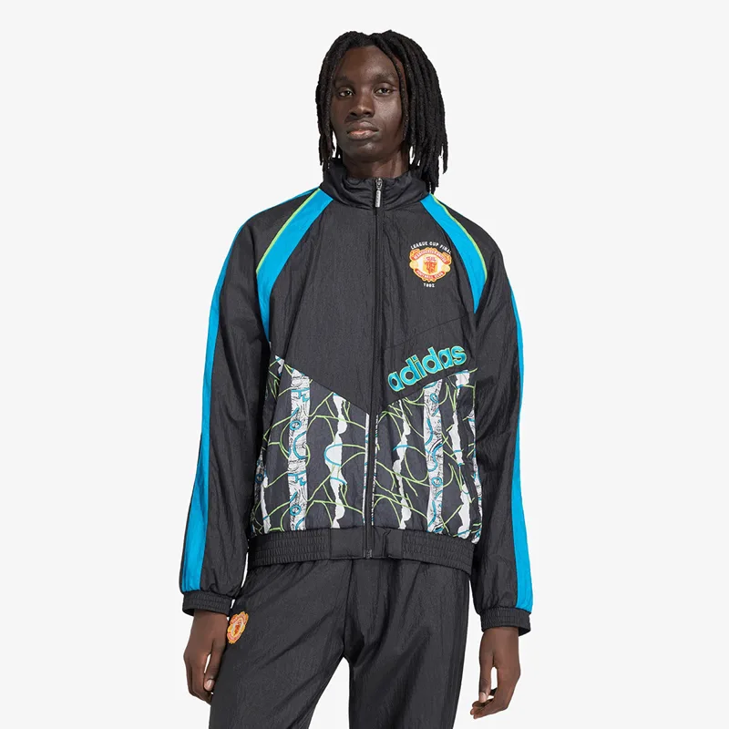 Φούτερ adidas Manchester United Woven Track Top 90 Black M