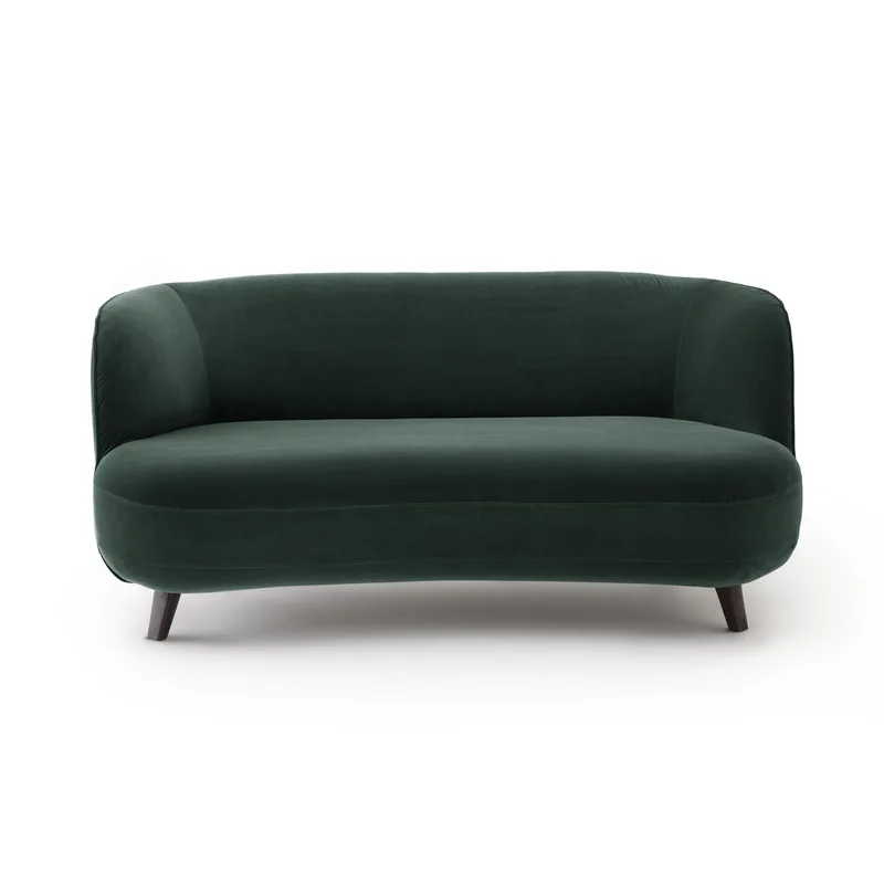 Καναπές XS με βελούδινη ταπετσαρία Rosebury Μ93xΠ160xΥ75cm