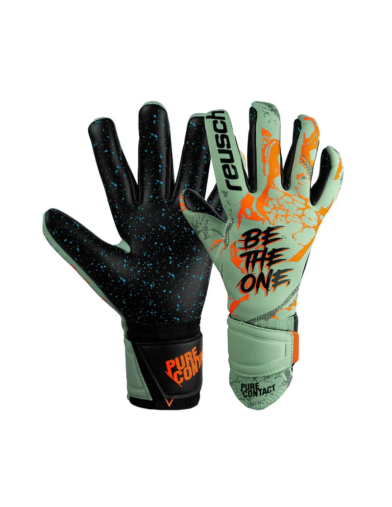 Reusch Pure Contact 5370900-5444 Γάντια Τερματοφύλακα Ενηλίκων Πράσινα Fusion