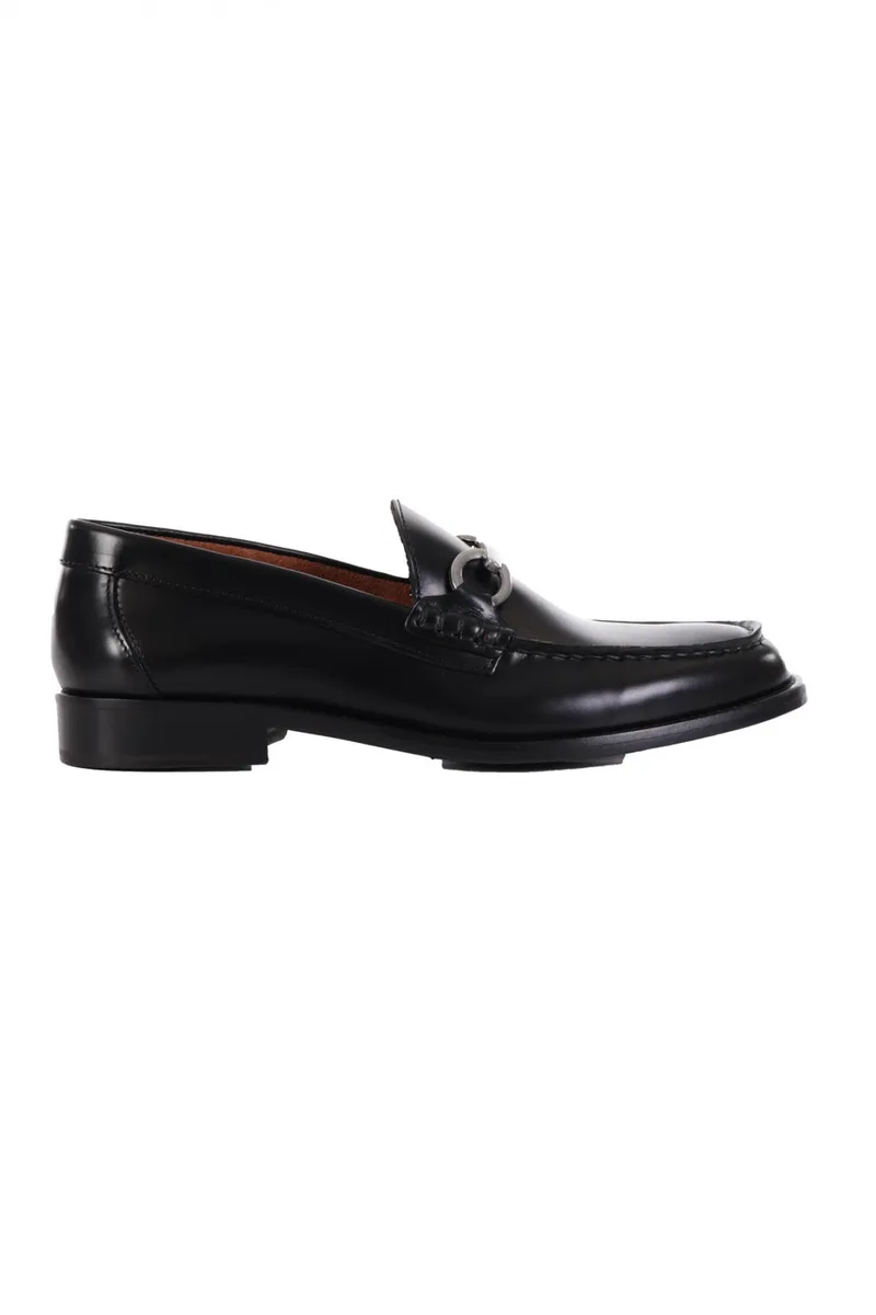 MARCO FERRETTI ΠΑΠΟΥΤΣΙΑ LOAFER BAJO LUX ΜΑΥΡΟ