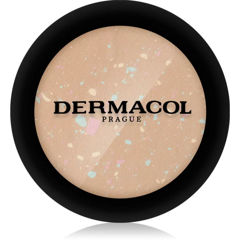 Dermacol Compact Mosaic μεταλλική συμπαγής πούδρα απόχρωση 03 8,5 γρ