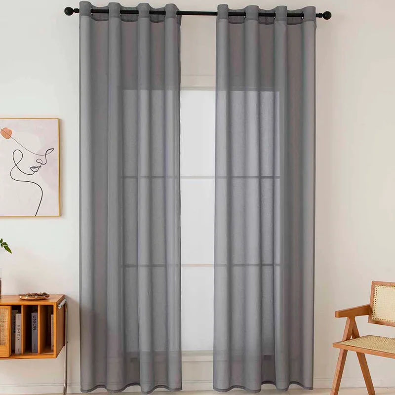 Κουρτίνα 140x270 Με Τρουκς Beauty Home Sharp 8448 Stone 140x270Υ