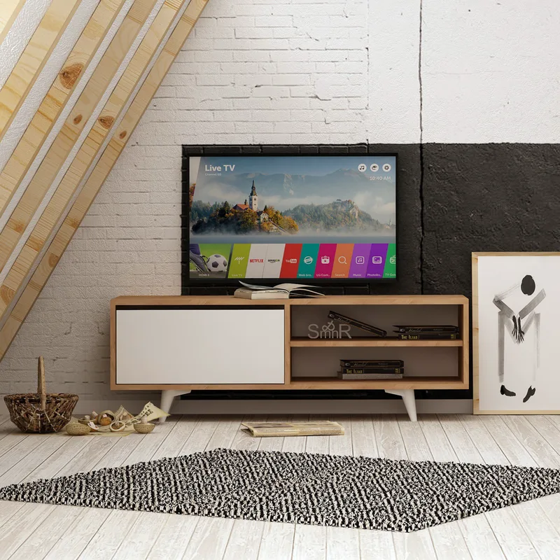 Βάση Τηλεόρασης Maku 811Mdd3007 (120x47x35)