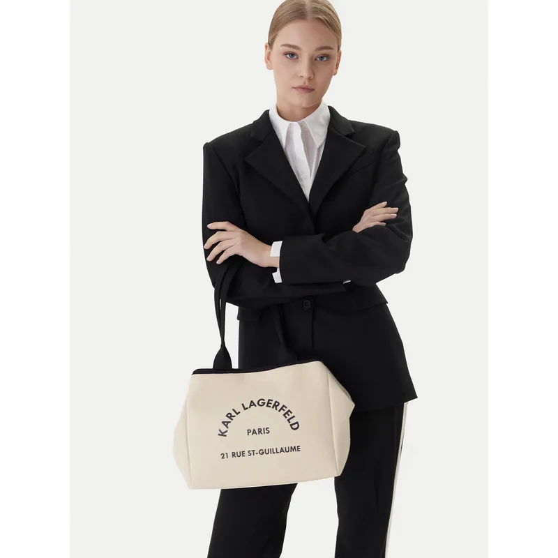 Τσάντα KARL LAGERFELD B1W50010 Μπεζ