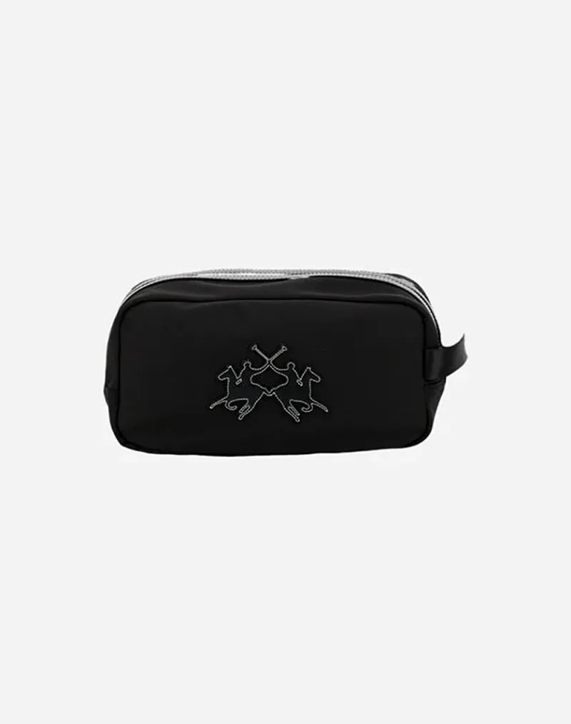 LA MARTINA ΤΣΑΝΤΑ TRAVEL CASE FINE WAVE MATTE CA 3LMMCA017-09999 Black