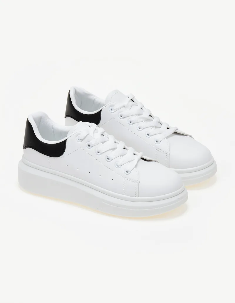 Sneakers basic - Μαύρο