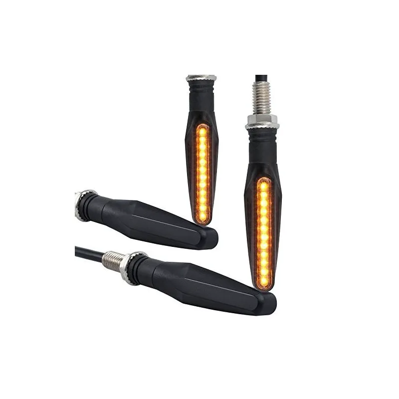 Ευλύγιστο Φλας Μοτοσυκλέτας 12smd LED και 2 τμχ – Motorcycle Turn Signal